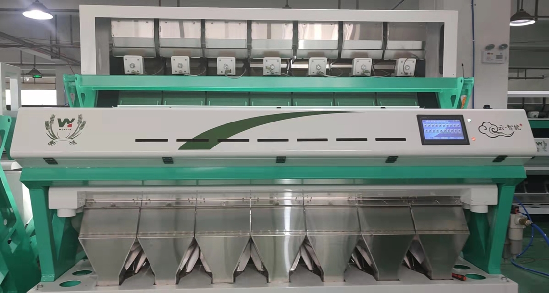 Selezionatore ottico di colore del CCD dei fiocchi di plastica del LDPE dell'HDPE dell'ABS dell'ANIMALE DOMESTICO del PE del PVC dei pp intelligente
