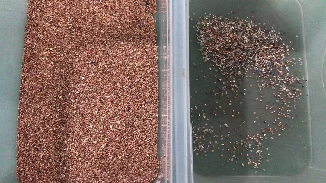 Macchina del selezionatore di colore del metallo da alta precisione bronzea e di alluminio