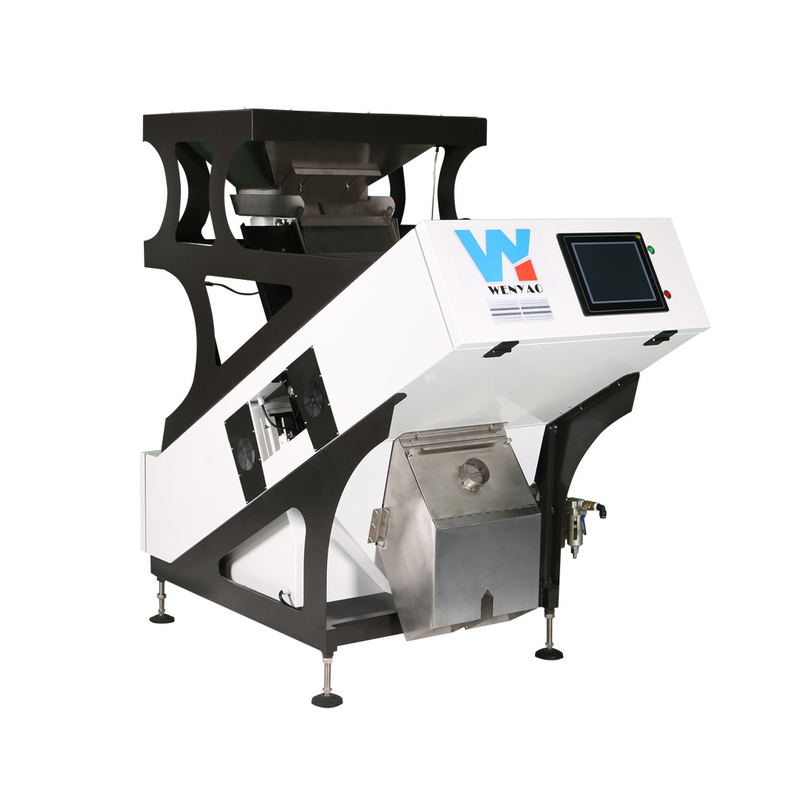 Macchina selezionatrice di colori CCD di riso con chicchi di arachidi Mini 500 kg / h