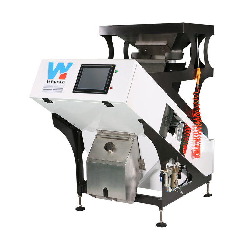 Macchina selezionatrice di colori CCD di riso con chicchi di arachidi Mini 500 kg / h