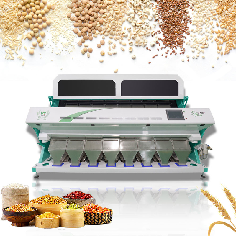 Tons/H dei vagli 8 - 12 di 512 dei canali di RGB del grano fagiolini ottici del grano