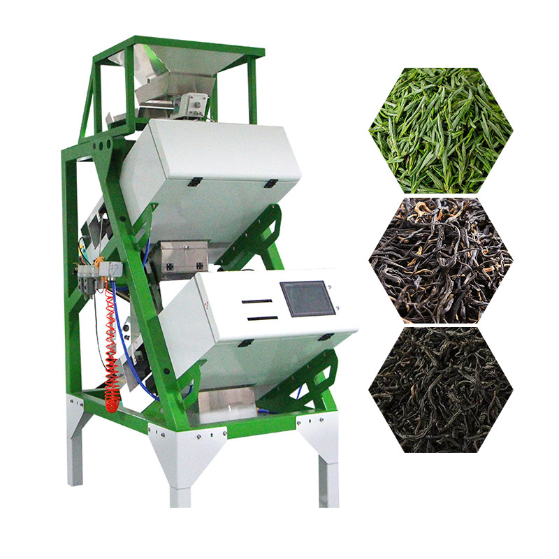 Accuratezza rossa verde nera di Mini Tea Colour Sorter Machine 99,99%