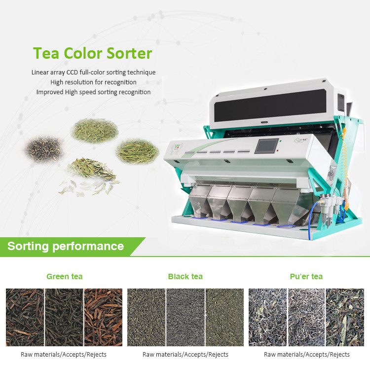 Macchina di WENYAO Flower Tea Color Sorter per l'eliminazione gialla di selezione dei bastoni