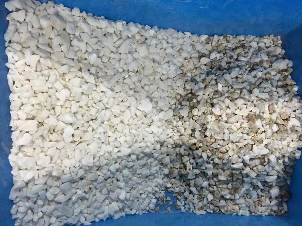 Filtro minerale dal vaglio YSC/CKD di colore del quarzo del ciottolo della pietra ottica del marmo