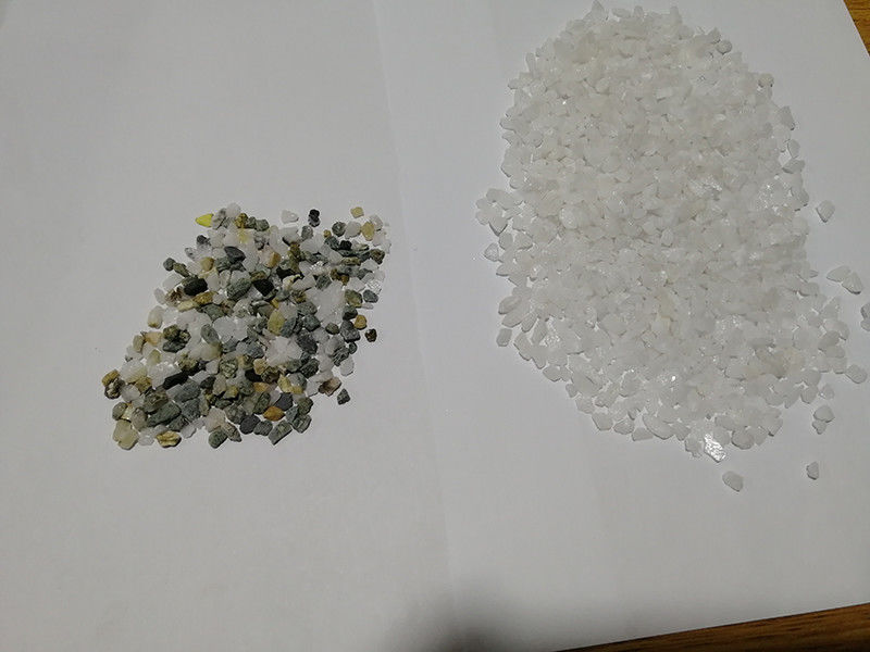 Filtro minerale dal vaglio YSC/CKD di colore del quarzo del ciottolo della pietra ottica del marmo