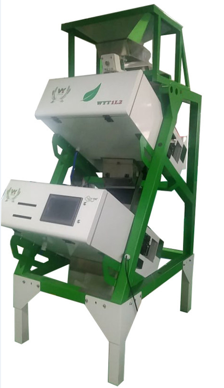 Macchina verde 200kg/H del selezionatore di colore del tè nero con la telecamera CCD di RGB