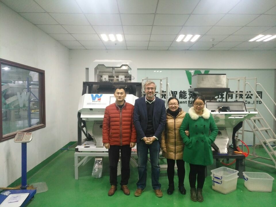 Vaglio del riso della soia del separatore del CCD di Bean Nuts Color Sorter AI del caffè