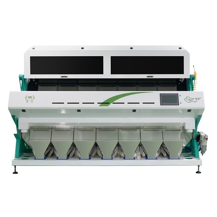 Wenyao CCD RGB Cashew Nut Color Intelligent Sorting Machine per la classificazione dei cereali con throughput da 5 a 8 t/h