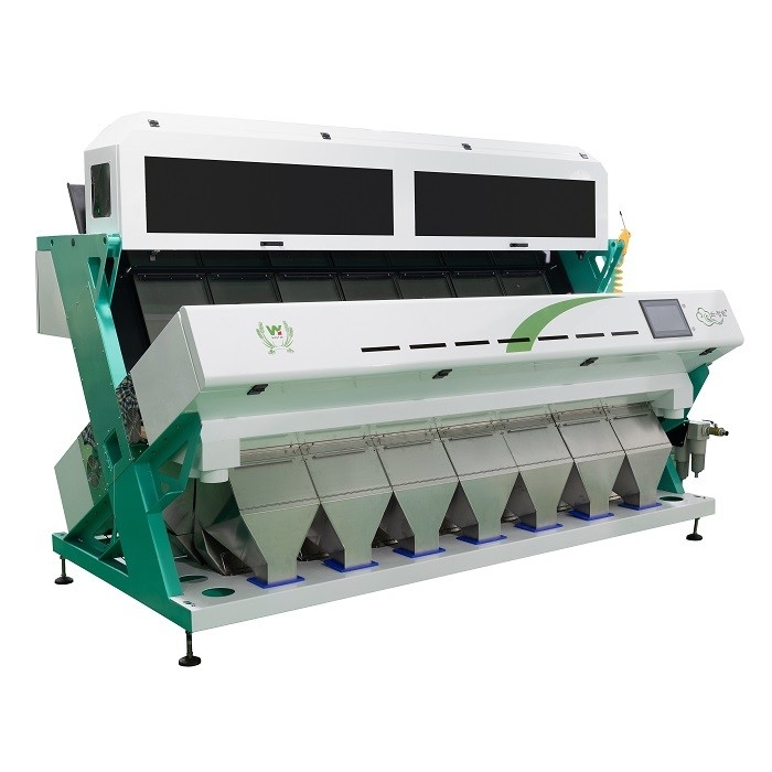 Wenyao CCD RGB Cashew Nut Color Intelligent Sorting Machine per la classificazione dei cereali con throughput da 5 a 8 t/h