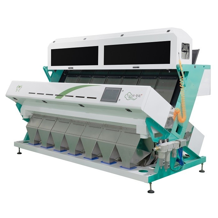 Wenyao CCD RGB Cashew Nut Color Intelligent Sorting Machine per la classificazione dei cereali con throughput da 5 a 8 t/h