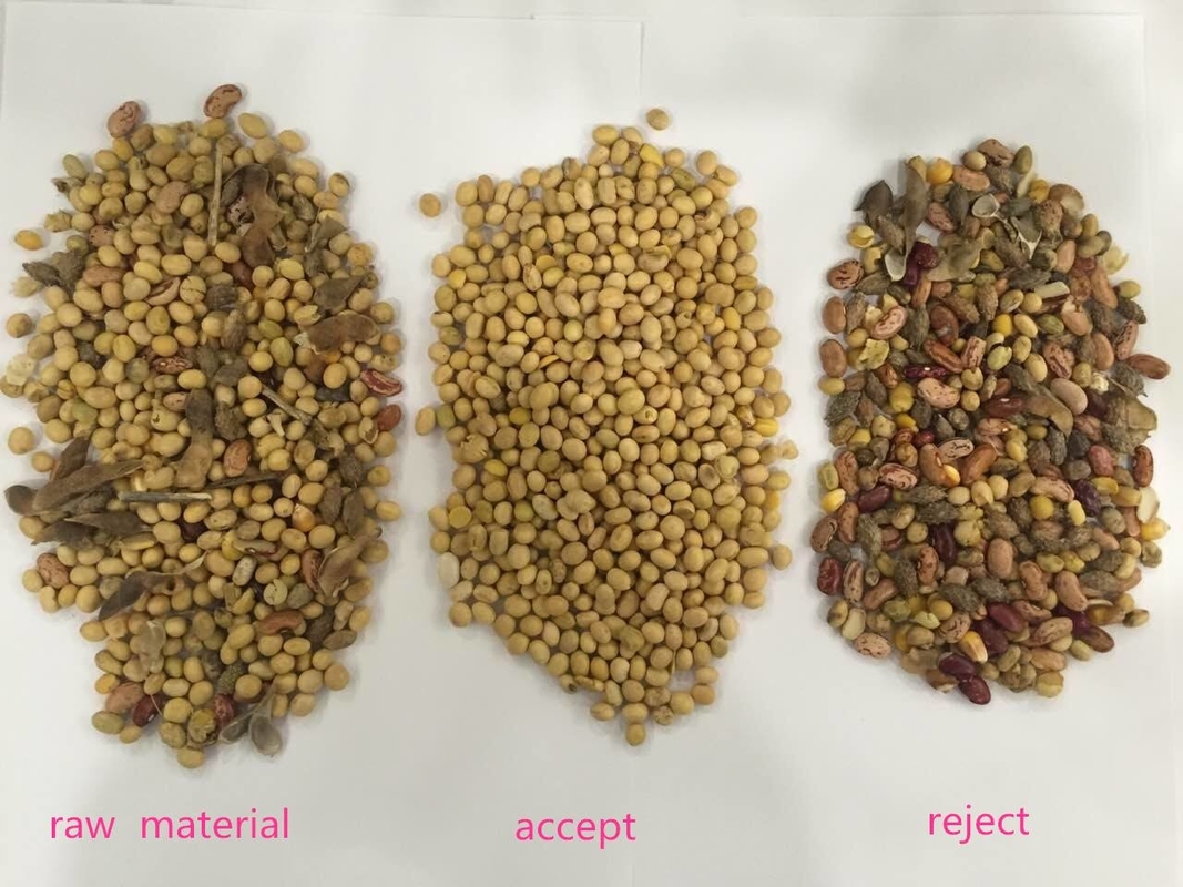 CCD ad alta frequenza Cereali pulitore selezionatore di colori Separatore di sesamo economico