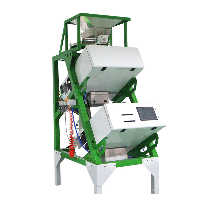 Macchina di selezione del colore del tè ad alta precisione Soluzione di selezione ottica Rimuovi rapidamente i gambi del tè Semi