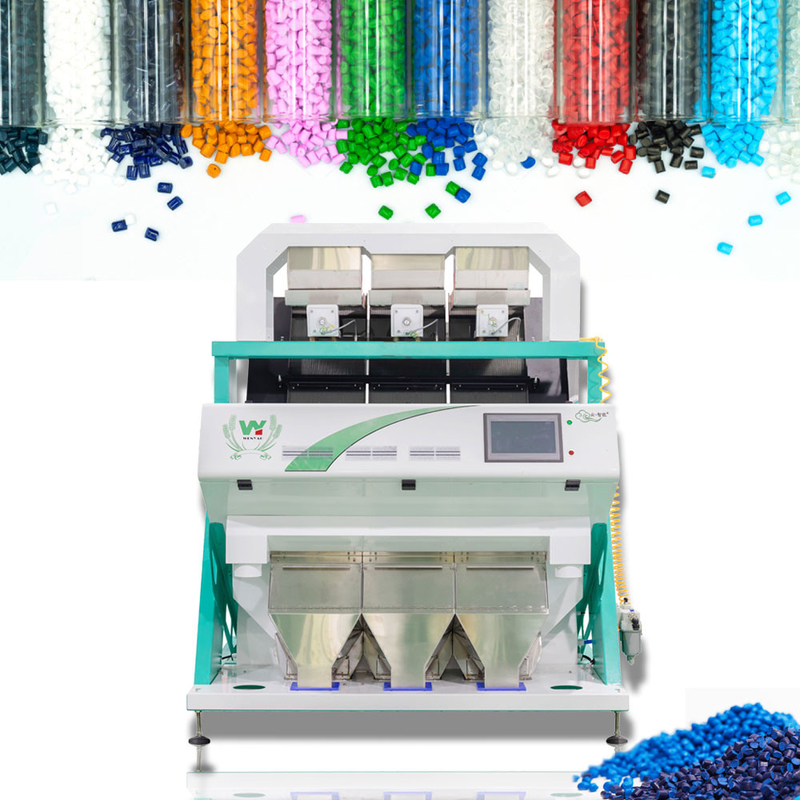 Sortitore di colori di fiocchi di plastica ottica per riciclaggio per fiocchi di ABS in PP PE PVC