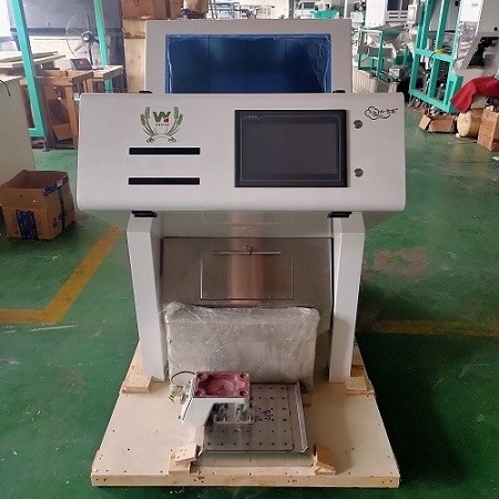 1 cassaforte 64 canali CCD Camera Giunipere Cardamomo Color Sorting Machine Con CE Con Wi-Fi telecomando