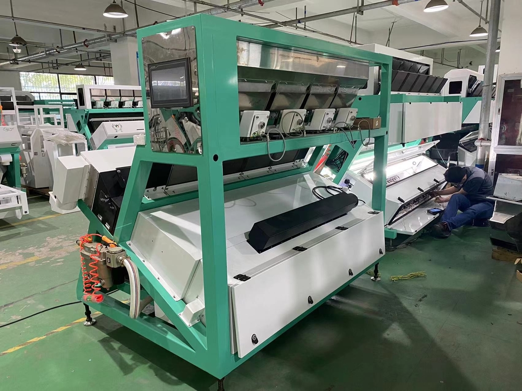 America FPGA Processing Chip Optical Wheat Color Sorter Sorting Machine con Toshiba Giappone CCD per la classificazione