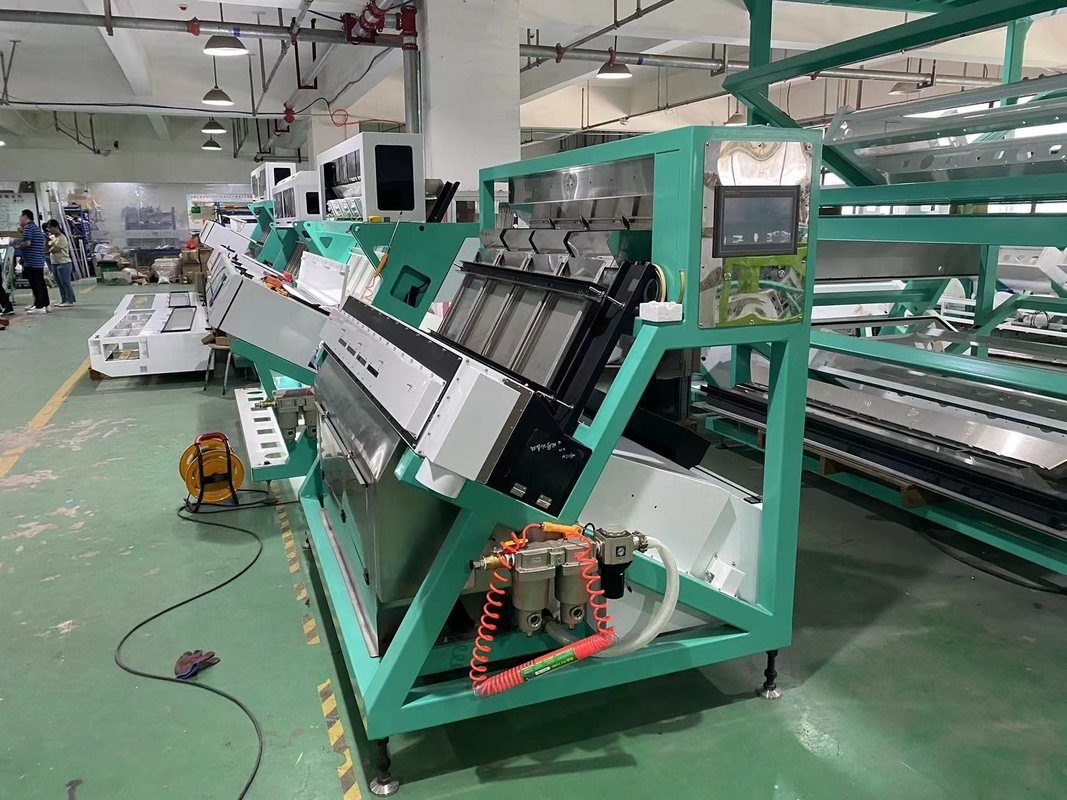 America FPGA Processing Chip Optical Wheat Color Sorter Sorting Machine con Toshiba Giappone CCD per la classificazione