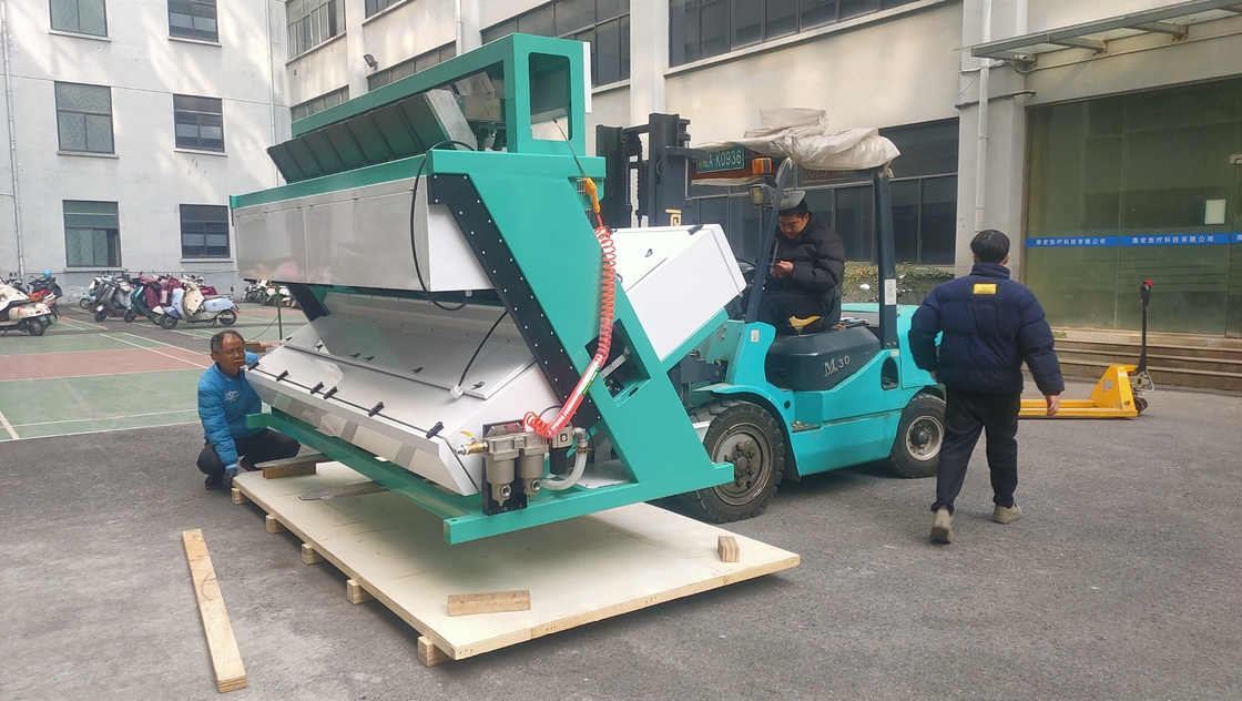 Ejectori ad alta frequenza Sorting Machine per la classificazione delle cortecce di olibano Self Design 0.75kw 7.0kw Potenza