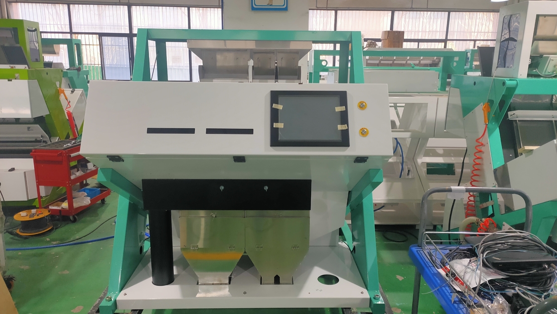 Macchine per la selezione ottica dei colori di materie plastiche e macchine per la lavorazione degli alimenti per la selezione dei granuli di materie plastiche per animali domestici, fiocchi con sensore CCD