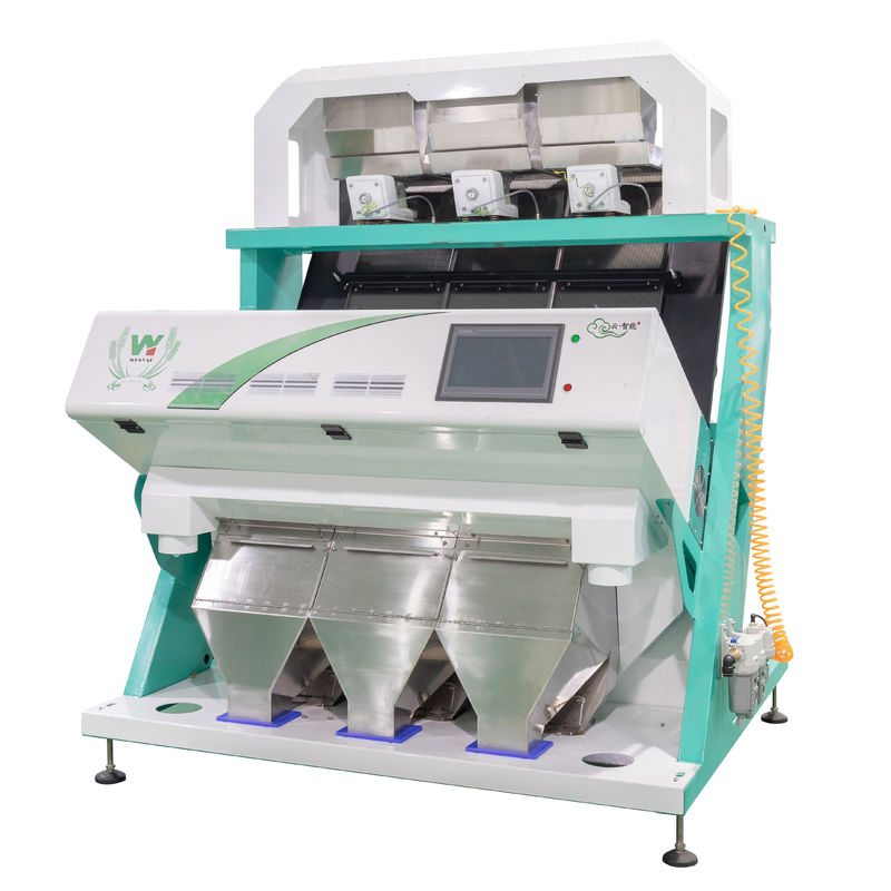 Juniper Color Sorter con 5400 Toshiba Camera 3-5Ton/ora Peso di Sorting ed Egettore di Metalli di WENYAO