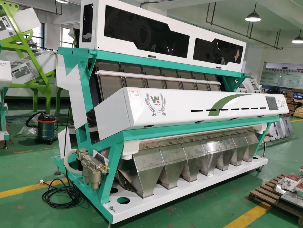 Fornitore di ordinatori ottici Wenyao Color Sorter per chicchi di caffè Cacao Beans Sorting Machine Color Sorter per chicchi di caffè