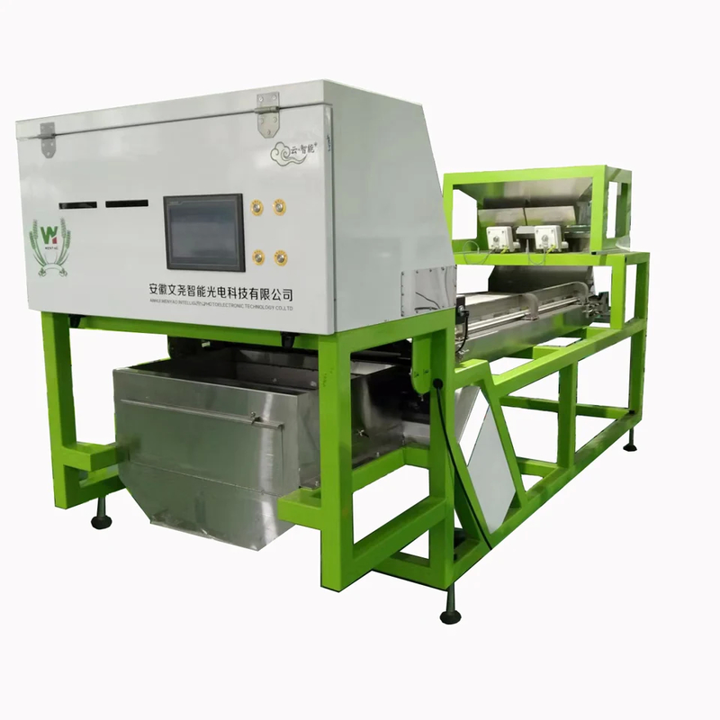 WENYAO Glass Sorting Machine Sorting of Flint Glass, Amber Glass and Green Glass La macchina per la classificazione del vetro WENYAO