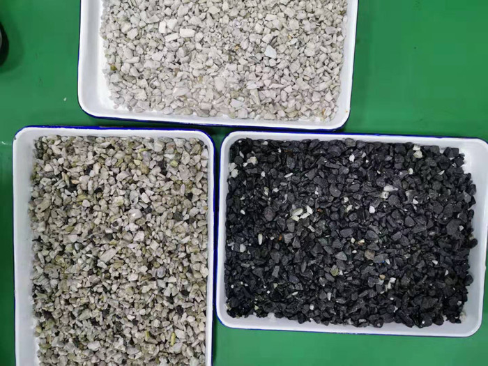 Sortitore di colori minerali per la macchina di pulizia del sale Sortitore di colori minerali in Cina / macchina di classificazione del colore del minerale