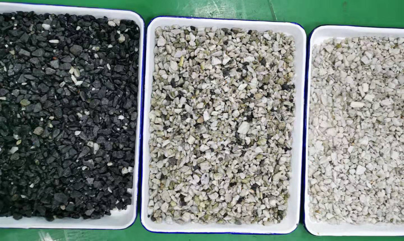 Sortitore di colori minerali per la macchina di pulizia del sale Sortitore di colori minerali in Cina / macchina di classificazione del colore del minerale