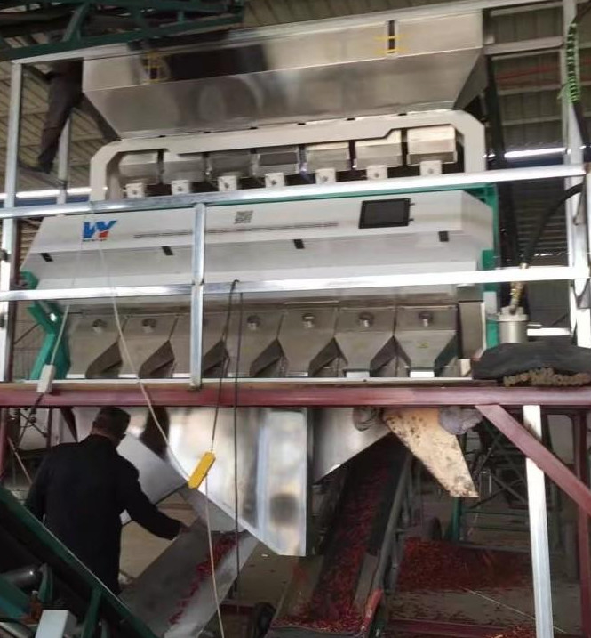 Sortitore di colori minerali per la macchina di pulizia del sale Sortitore di colori minerali in Cina / macchina di classificazione del colore del minerale