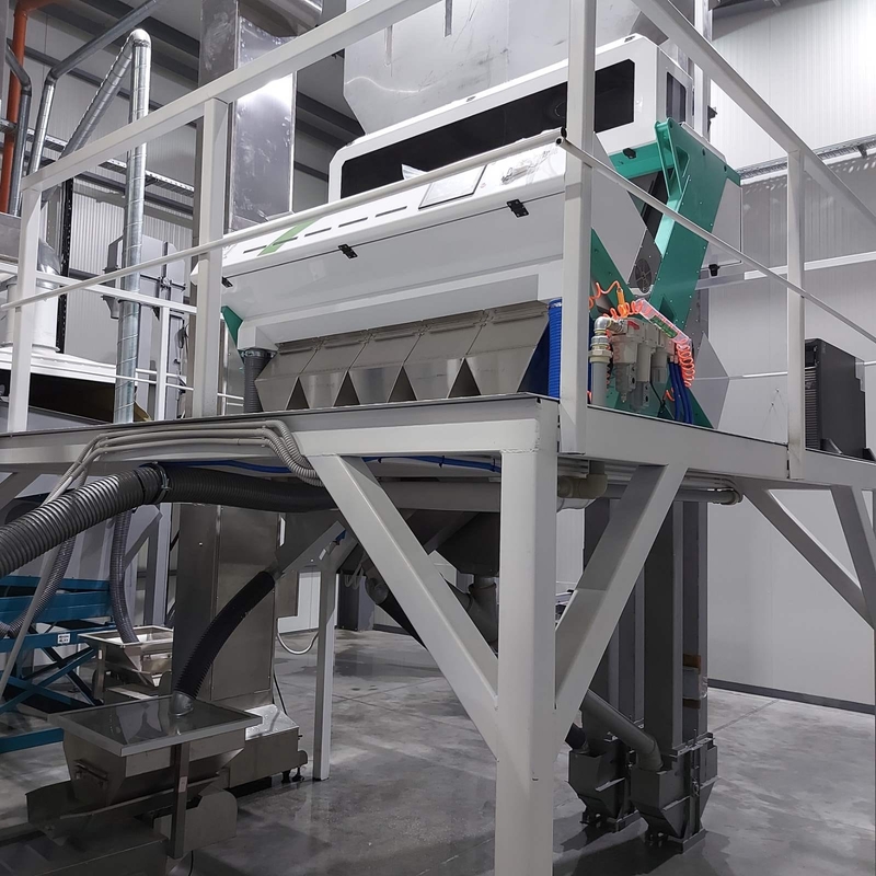 Wenyao 5 Chute Rice Color Sorting Machine Sortatore di colori multifunzione