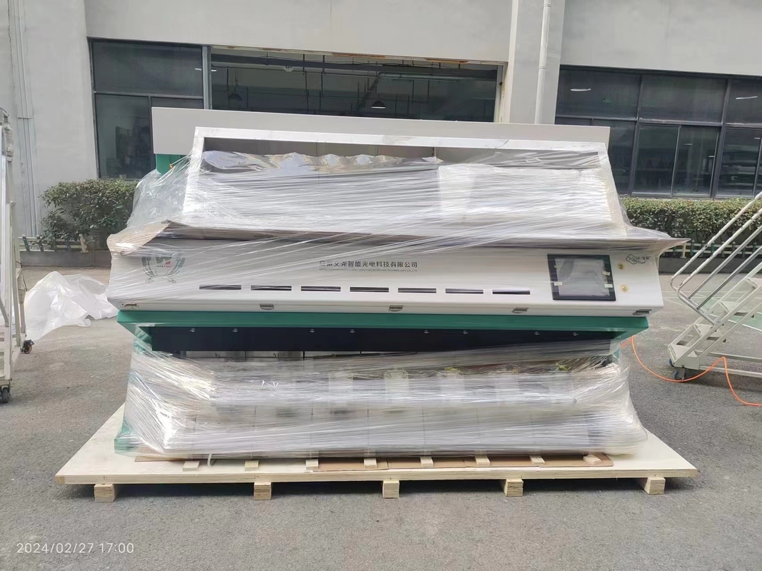Wenyao CCD RGB Cashew Nut Color Intelligent Sorting Machine per la classificazione dei cereali con throughput da 5 a 8 t/h