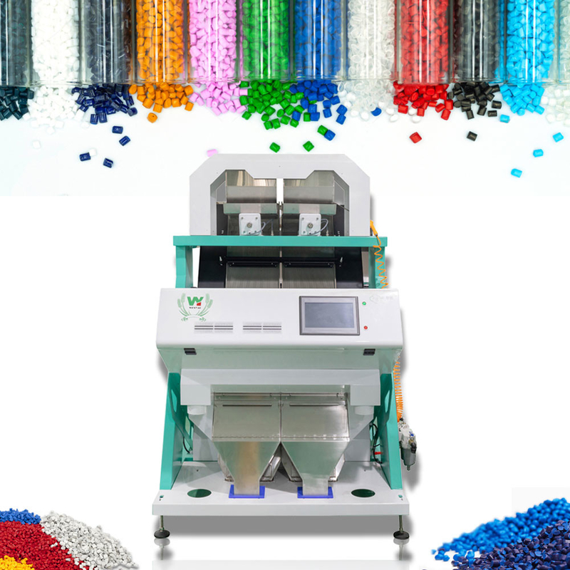 Wenyao CCD cintura Color Sorting per nero grigio Granuli di plastica Pet Flakes Color Sorting Machine