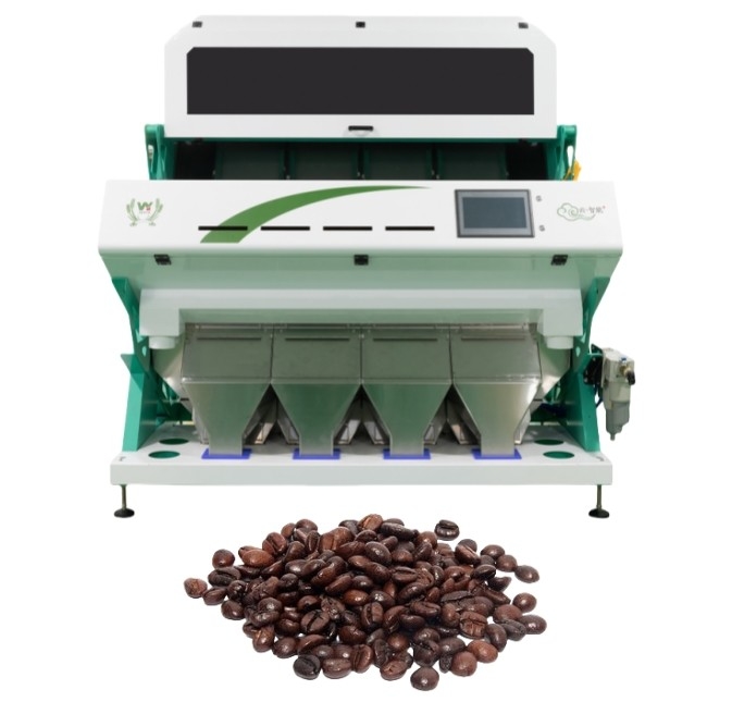 Macchina per ordinare i colori dei semi di caffè, ciliegio, soia, CCD e semi di semi di soia