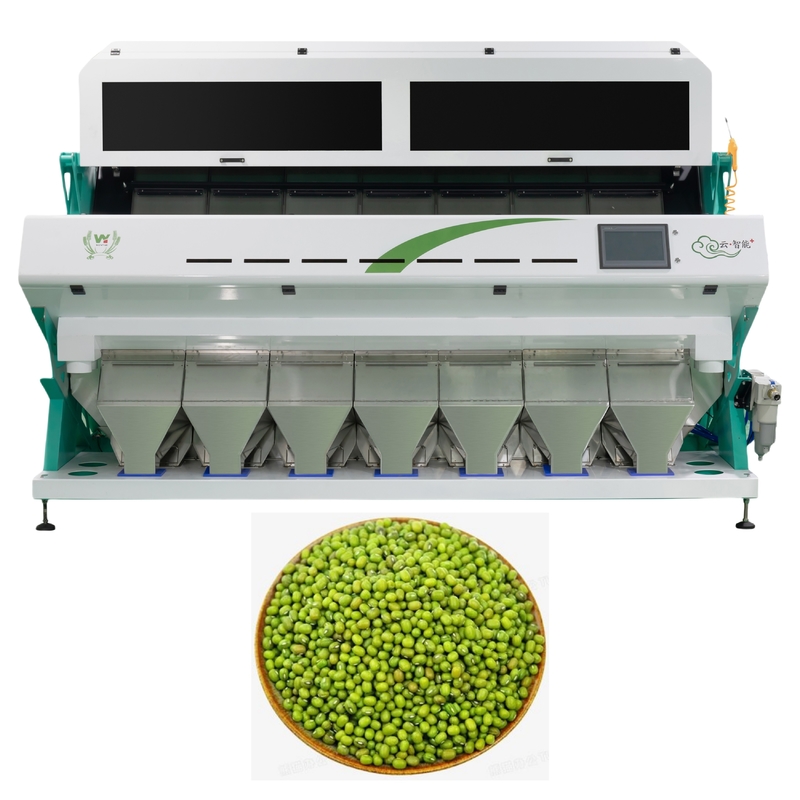 Wenyao 7 Fabbricante di cassonette Macchina di selezione del colore Mung Bean Color Sorter