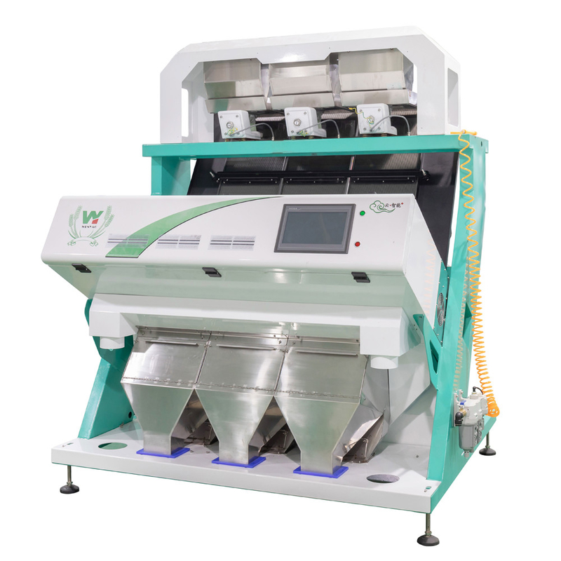 WenYao Grain Sorting Processing Equipment Pea Color Sorting machine Peach Gum color sorter machine ccd color sorter