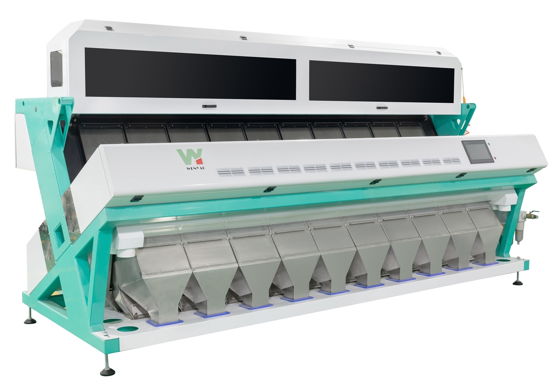 Wenyao 10 Chute Alta velocità di classificazione Color Sorter Multifunzione CCD Camera Grano Color Sorting Machine