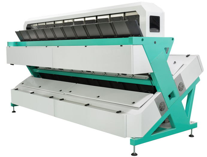 Wenyao 10 Chute Alta velocità di classificazione Color Sorter Multifunzione CCD Camera Grano Color Sorting Machine