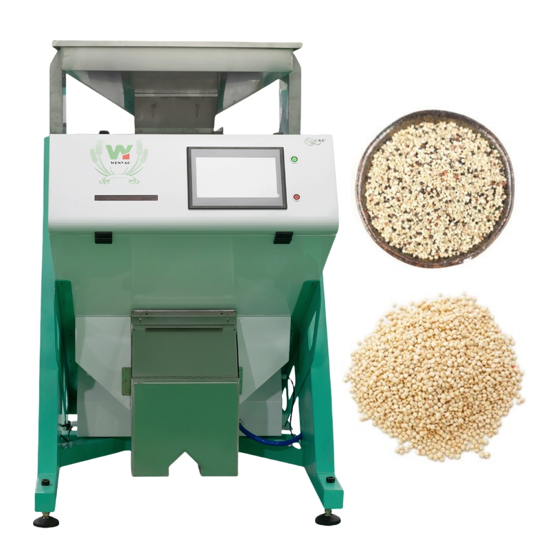 Sortitore di colori di grano per la quinoa CCD Intelligent Quinoa Color Sorting Machine