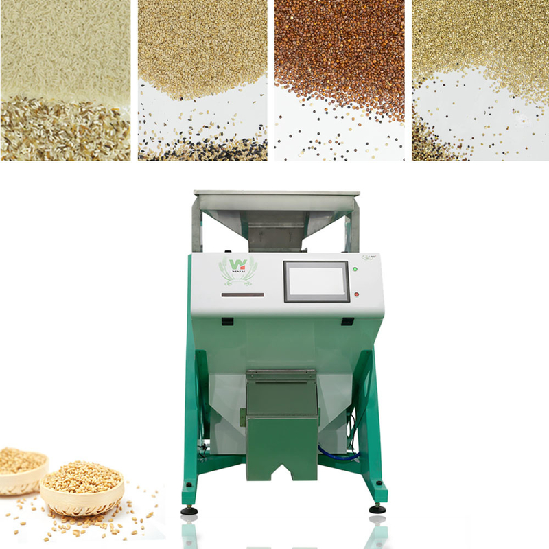 Sortitore di colori di grano per la quinoa CCD Intelligent Quinoa Color Sorting Machine