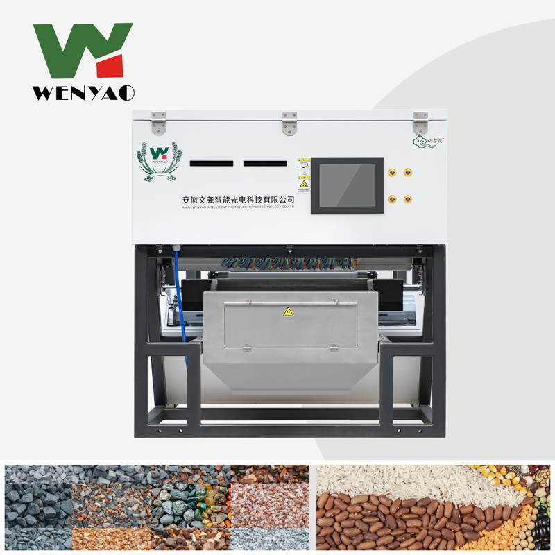 Wenyao WYB2 cintura fotocamera ottica ad alta velocità minerale vetro minerale color sorter per la lavorazione industriale