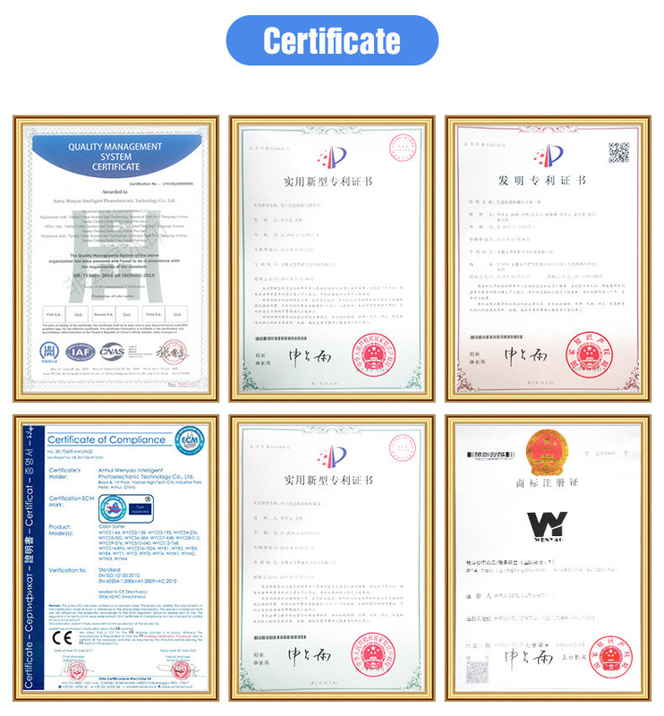 Wenyao Optical Sorter Suriname Rice colorato a lungo grano bollito sorter Macchine di classificazione del riso ad alta capacità con assistenza remota