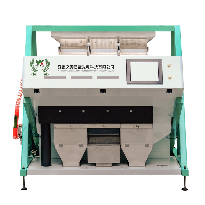 Wenyao 3 Chute Intelligente CCD Camera Cardamomo Color Sorting Machine
