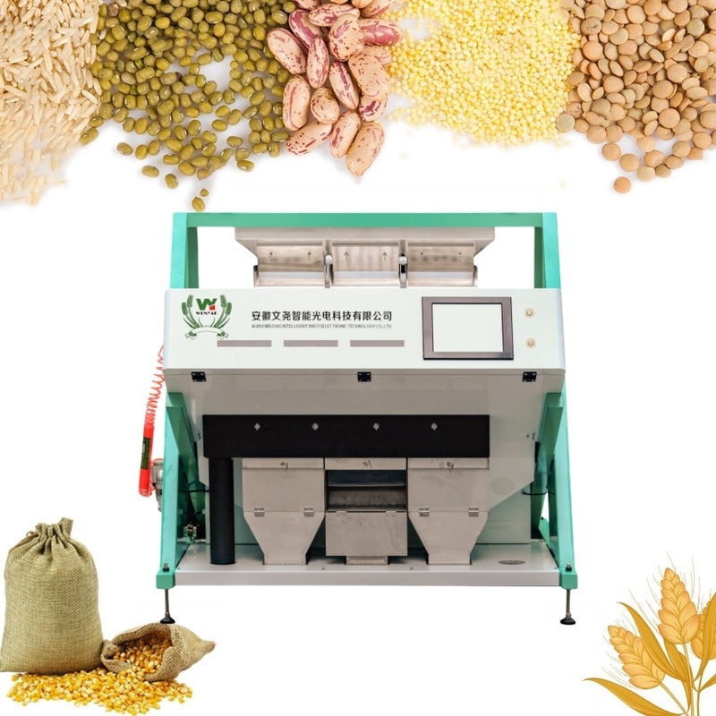 Wenyao 3 Chute Intelligent Corn Bean Cardamom Color Sorting Machine