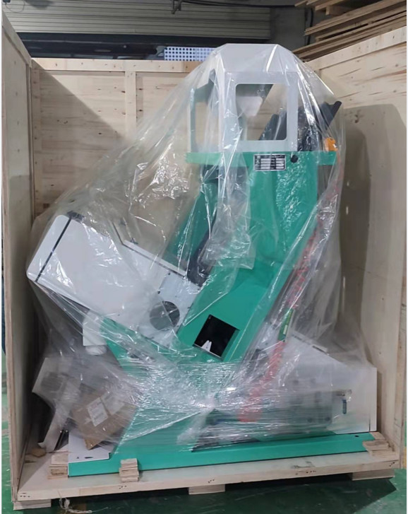 CCD RGB Rice Color Sorting Machine per l'accurata classificazione dei cereali/noci/fagioli