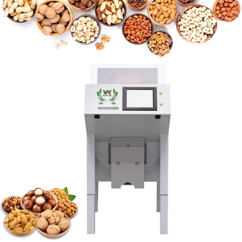 Wenyao Intelligent Chute Style Nut Shell and Kernel Separating Machine Nut Color Sorter Machine 64 canali