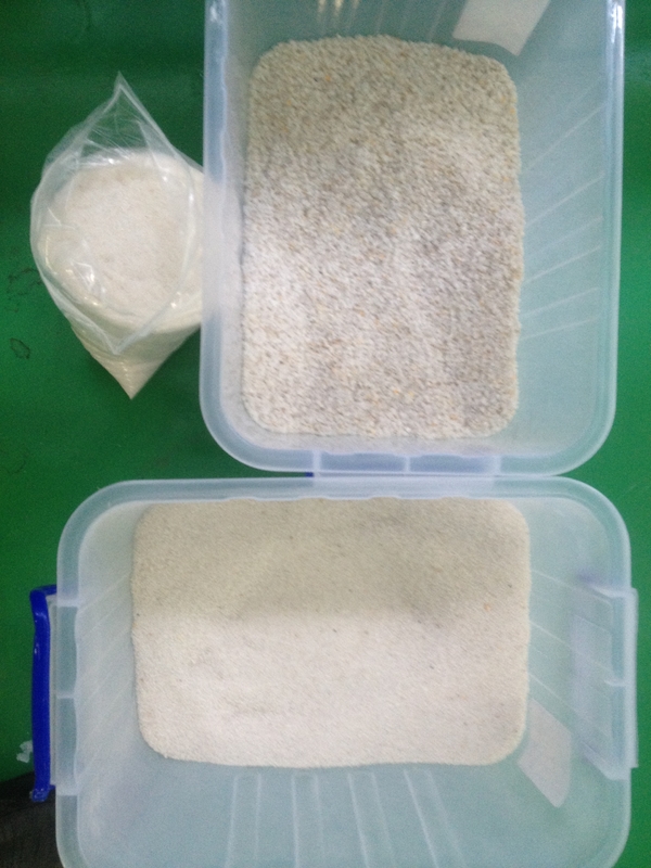 WENYAO 64 canali macchina di selezione minerale Quarzo sabbia silice polvere macchina di selezione colore