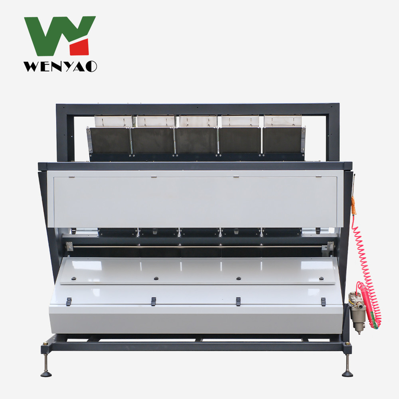 5 scariche Moldy Wheat Color Sorting Machine Rimuovendo il mildew del grano Optical Grain Color Sorting For Wheat Grader Separator