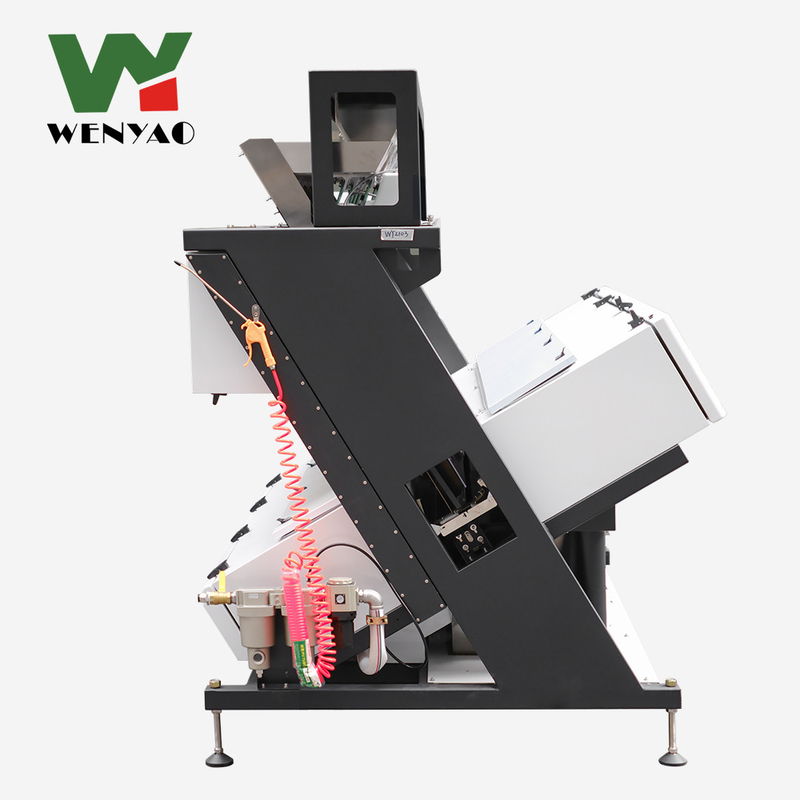 5 scariche Moldy Wheat Color Sorting Machine Rimuovendo il mildew del grano Optical Grain Color Sorting For Wheat Grader Separator