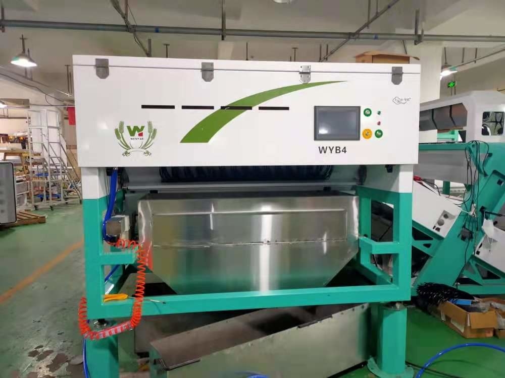 Alta precisione Coffee Cherry Color Sorter Coffee Color Sorting Machine Coffee Cherry Processing