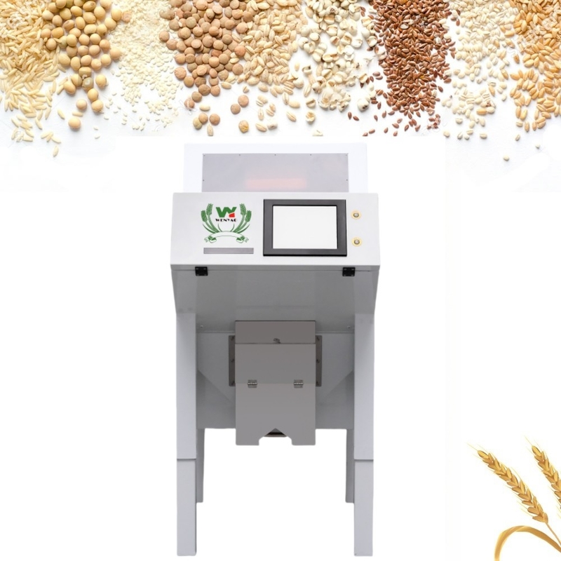 Macchina selezionatrice di colore mini portatile multifunzione per cereali, quinoa, con controllo remoto Wi-Fi