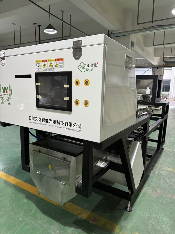 CCD Camera Ottica Aglio Color Sorting Peeling Aglio Rimozione Macchine macchiate Noce Aglio ciliegio Caffè Color Sorting Machine con CE